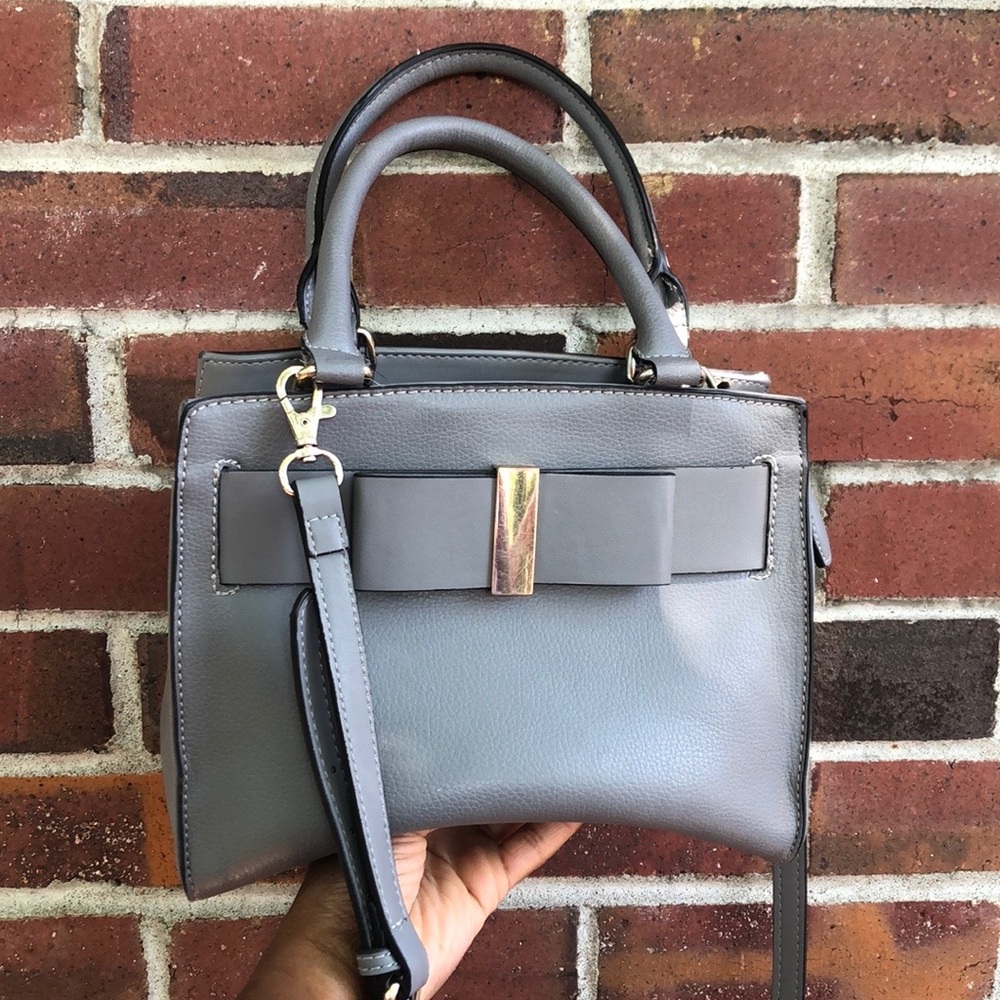 Apartment 9 gray satchel handbag
